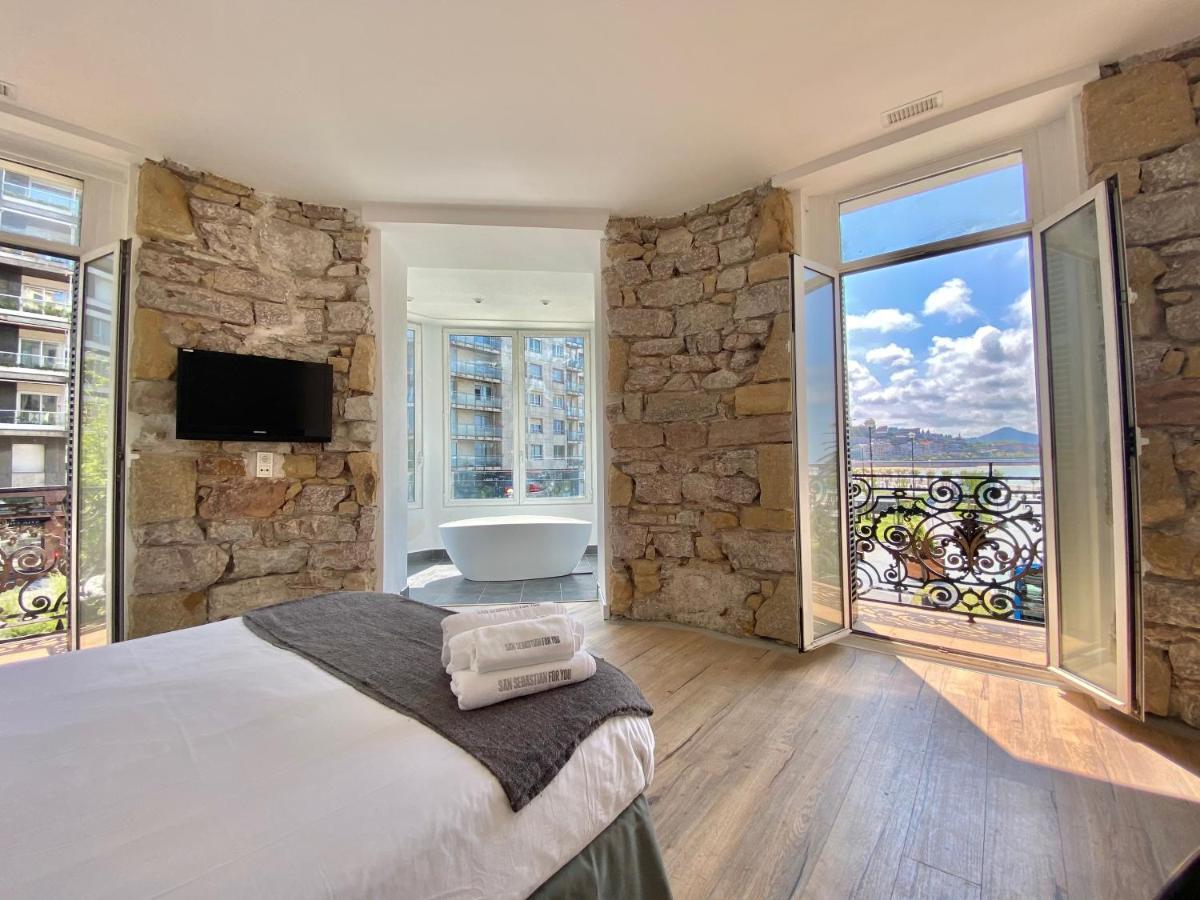 Mirandoalaconcha Rooms ซานเซบาสเตียน ภายนอก รูปภาพ