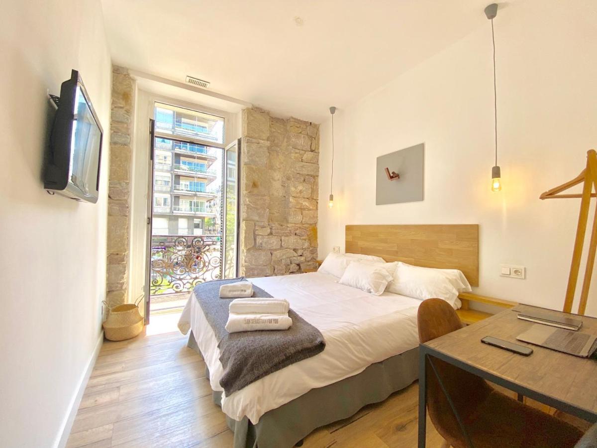 Mirandoalaconcha Rooms ซานเซบาสเตียน ภายนอก รูปภาพ